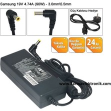 Afila Samsung P40 Notebook Adaptörü  19VOLT 4.74AMPER ( 24 Ay Garantili )
