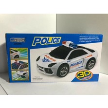 Onur Oyuncak Gamma Jiama 3D Light Pilli Polis Arabası