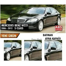 MKG Mercedes W221 S Serisi 2010 - 2013 Yarasa Ayna Kapağı (Piona Black,ithal)