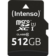 Intenso 3423493 Uhs-I 512GB Sdxc Micro Sd Kart