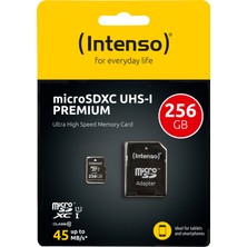 Intenso 3423492 Uhs-I 256GB Sdxc Micro Sd Kart