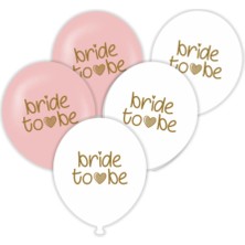 Partipan Bride To Be Baskılı Balon 10 Adet