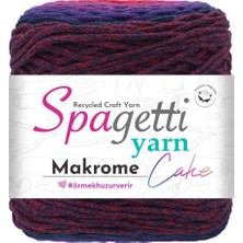 Spagettiyarn Makrome Cake Dağ Çileği