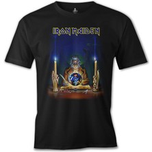 T-Shirt Iron Maiden - The Clairvoyant Siyah Erkek Tshirt