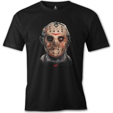 T-Shirt Friday The 13 - Jason Voorhees Siyah Erkek Tshirt