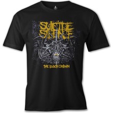 T-Shirt Suicide Silence - The Black Crown Siyah Erkek Tshirt