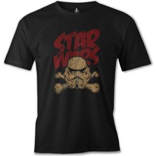 T-Shirt Star Wars - Stormtrooper Siyah Erkek Tshirt