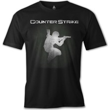 T-Shirt Counter Strike Siyah Erkek Tshirt