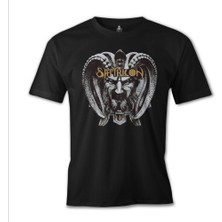 T-Shirt Satyricon Siyah Erkek Tshirt