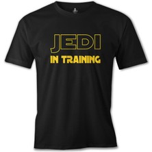 T-Shirt Star Wars - Jedi In Training Siyah Erkek Tshirt