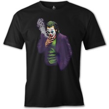 Llord T-Shirt T-Shirt Joker - Arial Siyah Erkek T-Shirt