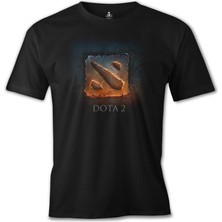T-Shirt Dota 2 - Logo1 Siyah Erkek Tshirt