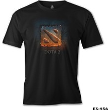 T-Shirt Dota 2 - Logo1 Siyah Erkek Tshirt