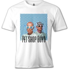 T-Shirt Pet Shop Boys - Super Beyaz Erkek Tshirt