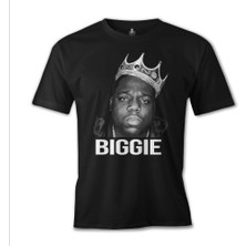 T-Shirt Biggie Siyah Erkek Tshirt