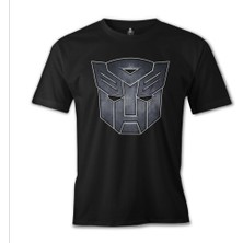 T-Shirt Transformers Logo 1 Siyah Erkek Tshirt