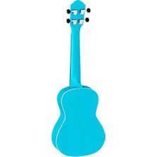 Ortega RULAGOON Concert Ukulele (Transparent Turquoise)