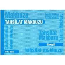 Gürmat Tahsilat Makbuzu Otokopili 2-50 Gürmat Tahsilat Makbuzu Kendinden Karbonlu 50 Sayfa Tekli