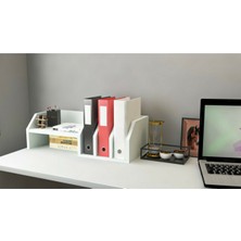 Parello Masaüstü Organizer, Raflı ve Klasör Bölmeli