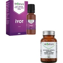 Beta Glukan, Ekinezya, Kuşburnu, Vitamin C ve Çinko 30 Kapsül + Iyot 25 ml
