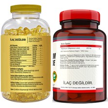 Flx Omega 3-6-9 Balık Yağı 90 Softgel & Nevfix Magnesium Oxide 120 Tablet