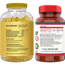 Flx Omega 3 Balık Yağı 180 Softgel  Nevfix Selenyum 200 Mcg 120 Tablet