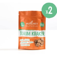 Munchey 2'li Soğan Sarımsaklı Tohum Kraker 80 gr