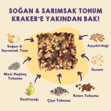 Munchey 2'li Soğan Sarımsaklı Tohum Kraker 80 gr