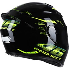 Shopfocus Motosiklet Kask Tam Yüz Hızlı Sokak Kask Yetişkin (Yurt Dışından)