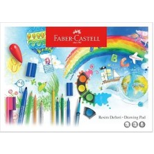 Faber-Castell Resim Defteri Büyük Boy 35X50 Faber Castell Resim Defteri 35*50 15 Sayfa Büyük Boy Resim Defteri