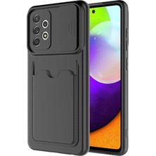 Kvy Samsung Galaxy A52 Kamera Korumalı Kartix Kılıf + Ekran Koruyucu