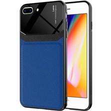 Kvy Apple iPhone 7 Plus Deri Stili Emiks Kılıf + Nano Ekran Koruyucu