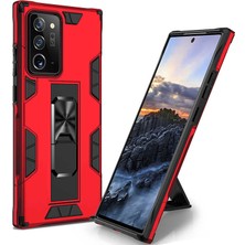 Kvy Samsung Galaxy Note 20 Ultra Zırh Volve Kılıf + Nano Ekran Koruyucu