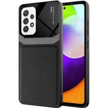 Kvy Samsung Galaxy A52 Deri Stili Emiks Kılıf