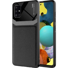 Kvy Samsung Galaxy A71 Deri Stili Emiks Kılıf