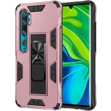 Kvy Xiaomi Mi Note 10 Lite Zırh Volve Kılıf + Nano Ekran Koruyucu