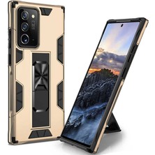 Kvy Samsung Galaxy Note 20 Ultra Zırh Volve Kılıf + Nano Ekran Koruyucu
