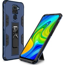 Kvy Xiaomi Redmi Note 9 Zırh Volve Kılıf + Nano Ekran Koruyucu