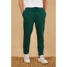 2D2B Erkek Regular Fit Düz Paça Basic Eşofman Altı