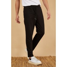 2D2B Erkek Regular Fit Düz Paça Basic Eşofman Altı