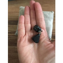 Turuncu Store Obsidyen Kolye Ucu TRC3545