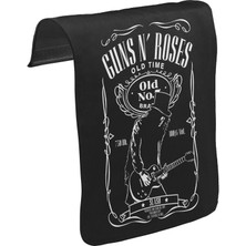 Lord T-Shirt T-Shirt T-Shirt Guns N Roses - Old Time Unisex Siyah Tak-Çıkar Postacı Çanta Kapağı CK-801