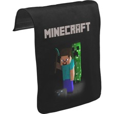 Lord T-Shirt T-Shirt T-Shirt Minecraft - Vıı Unisex Siyah Tak-Çıkar Postacı Çanta Kapağı CK-679