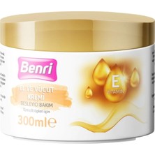 Benri Besleyici Bakım El ve Vücut Kremi 300 ml