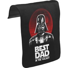 Lord T-Shirt T-Shirt T-Shirt Star Wars - Best Dad Unisex Siyah Tak-Çıkar Postacı Çanta Kapağı CK-1356
