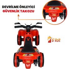 UJ Toys Ujtoys  Uzaktan Kumandalı Akülü Atv 6V Ranger-Siyah