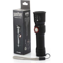 Panther PT-4060 USB Şarjlı Fener