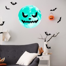 Elaccent F Fityle 30 cm Aydınlık Duvar Sticker Parlayan Çocuk Odası Cadılar Bayramı Çıkartmaları Duvar Resimleri Parti Yüzgeç 4 (Yurt Dışından)