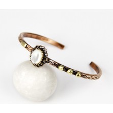 Coho Tılsım Sedef Taşlı El Işleme Pearl Bileklik