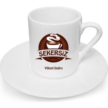 BK Kişiye Özel Şekersiz Türk Kahvesi Fincanı - 1